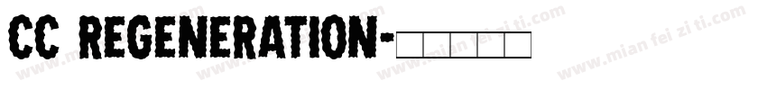 CC Regeneration字体转换